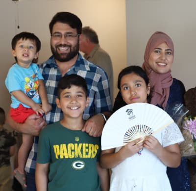 Home dedication smiles